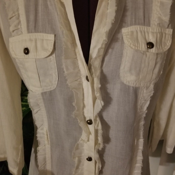 Ruffle blouse - Picture 3 of 4